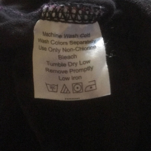 WOMAN WITHIN stretch cotton side stripe boot cut pants black magenta size M - Picture 7 of 11